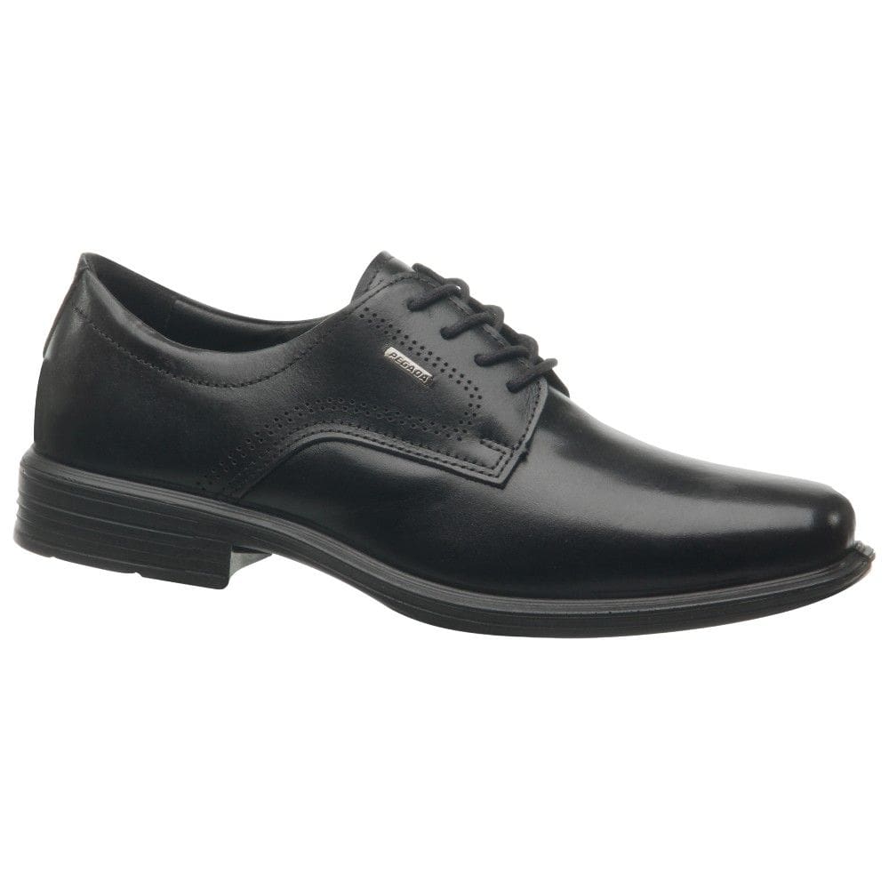 Sapato Social Com Cadarço Pegada 124773 Masculino - Preto