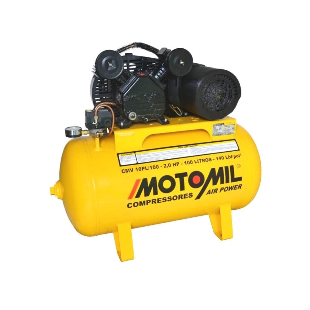 Compressor de Ar CMV-10PL/100A 140LBS 1,97HP 100LT 220V
