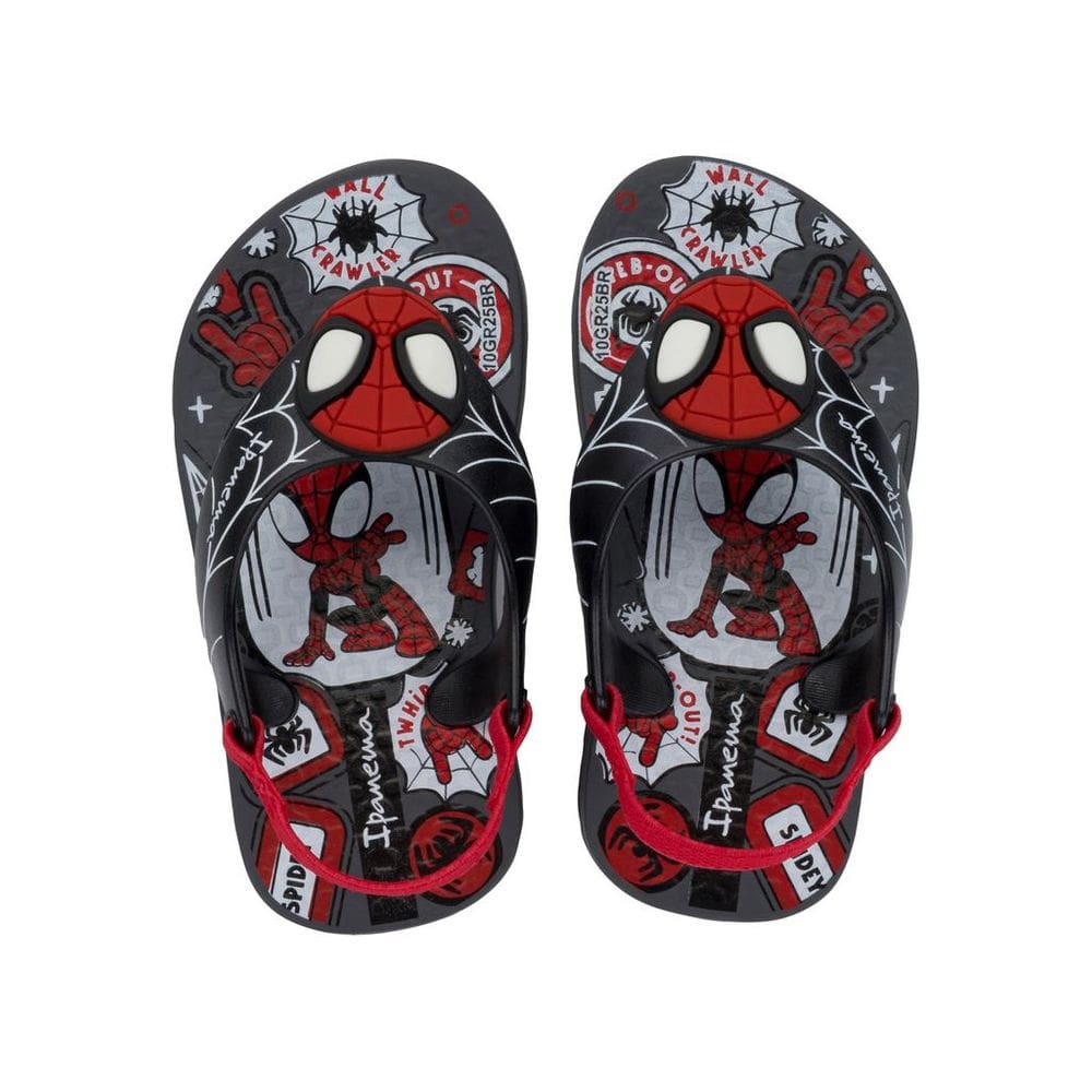 Chinelo Dedo Infantil Menino Elástico Ipanema Spidey  27513