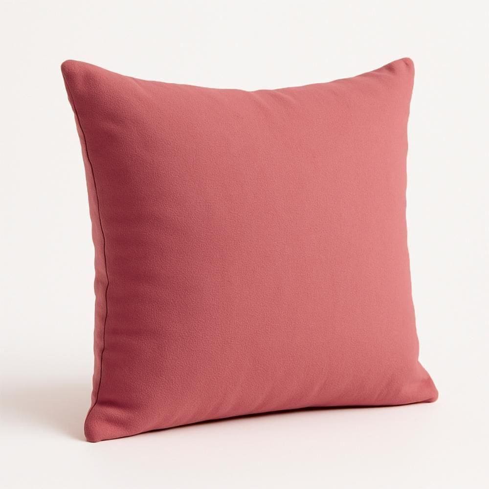 Almofada 42cm Decorativa Suede Fofinha Para Sofá E Cadeira Rosa