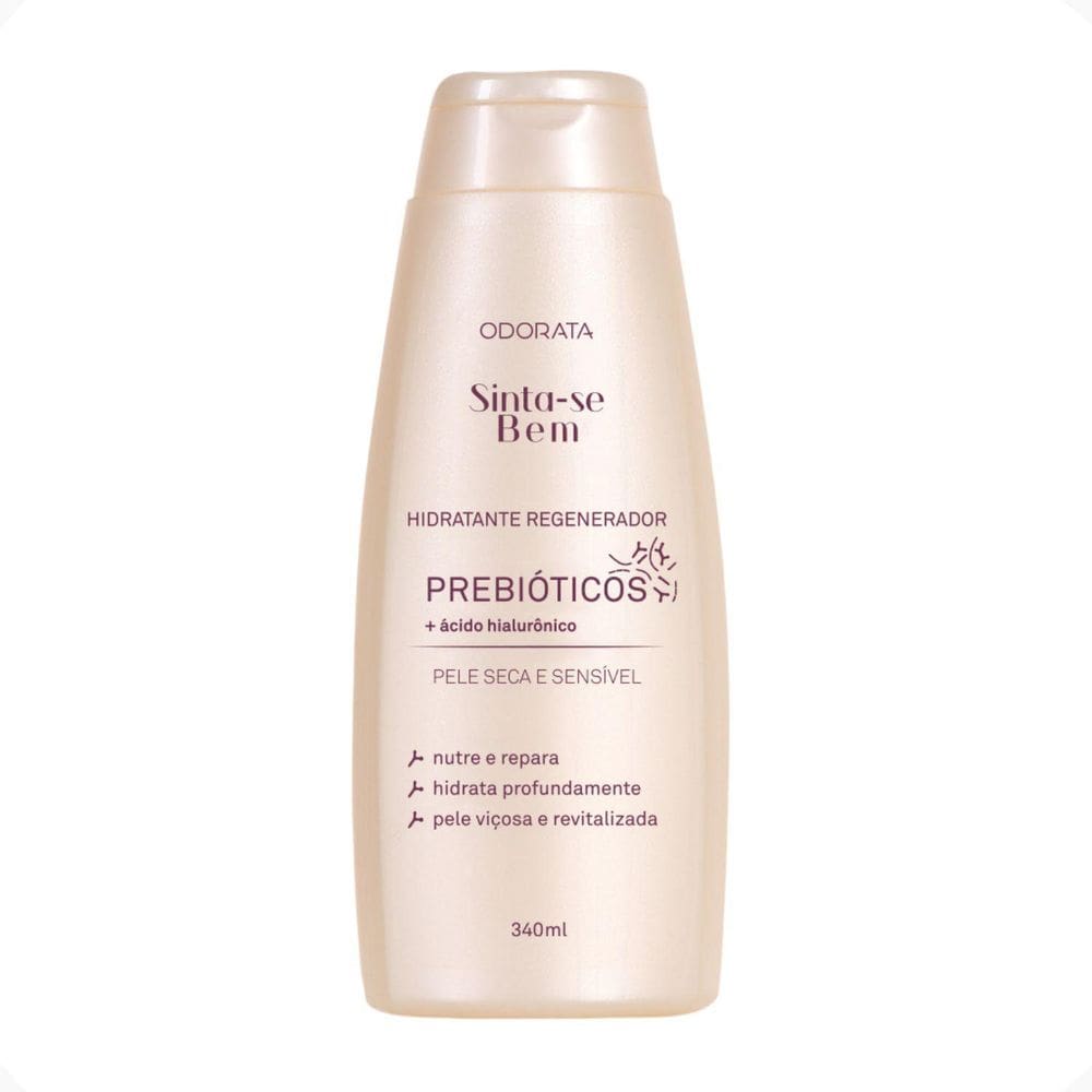 Hidratante Regenerador Corporal Prebióticos Ácido