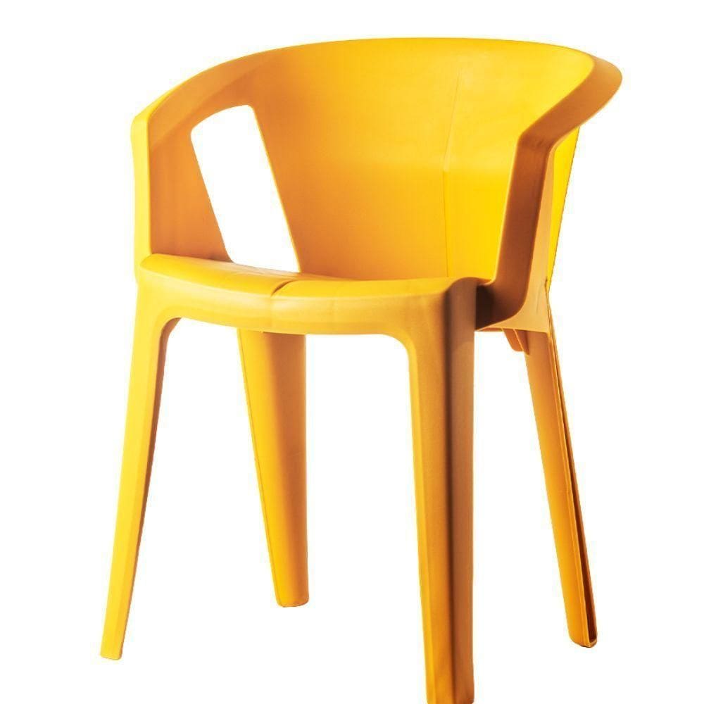 Cadeira Una Im In área Externa E Interna (pp) Amarelo