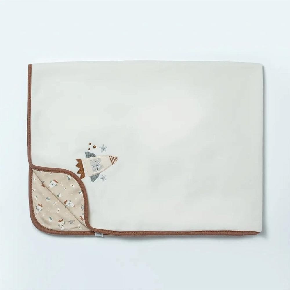 Manta De Soft Hug Be Brave Marrom Café