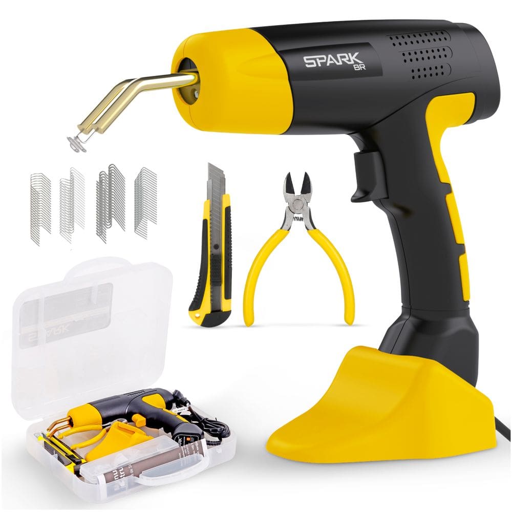 Ferro Para Soldar Plástico Para-choque Carro 200 Grampos