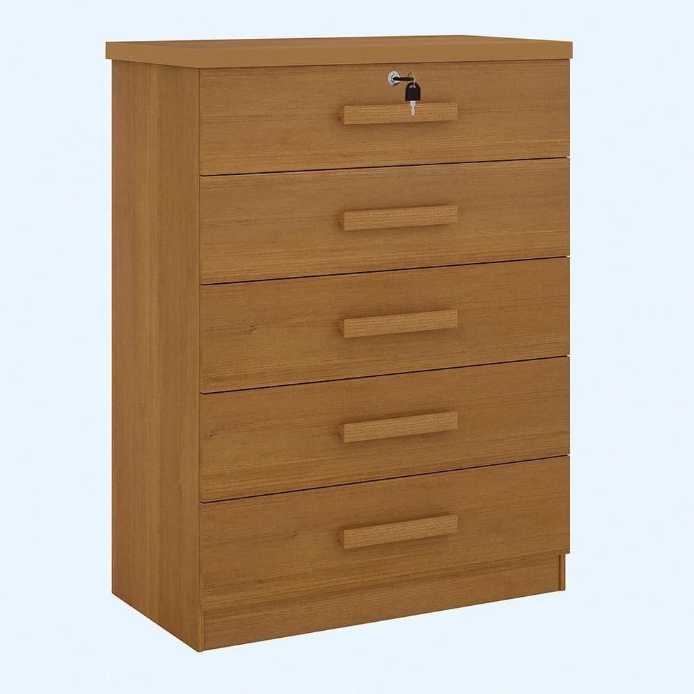 Cômoda Ipanema 5 Gavetas D`doro Cinamomo