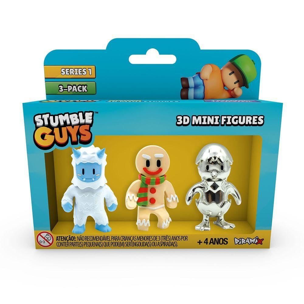 Stumble Guys Frost Yeti/ggbd Guy/metal Hatching