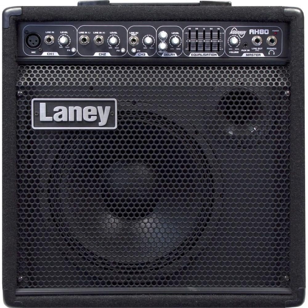 Amplificador Para Instrumentos Laney Ah80 Preto 80w
