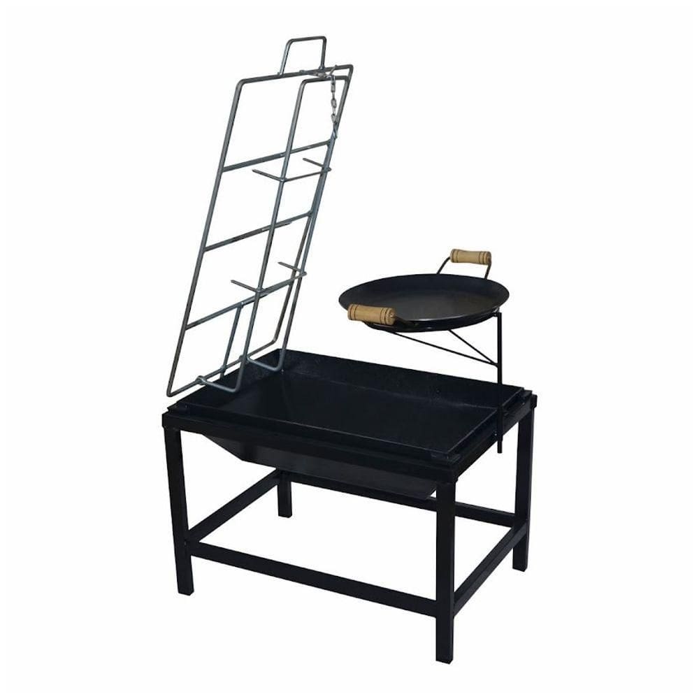 Churrasqueira Lareira Fogo De Chão De Aço Carbono Picanheira