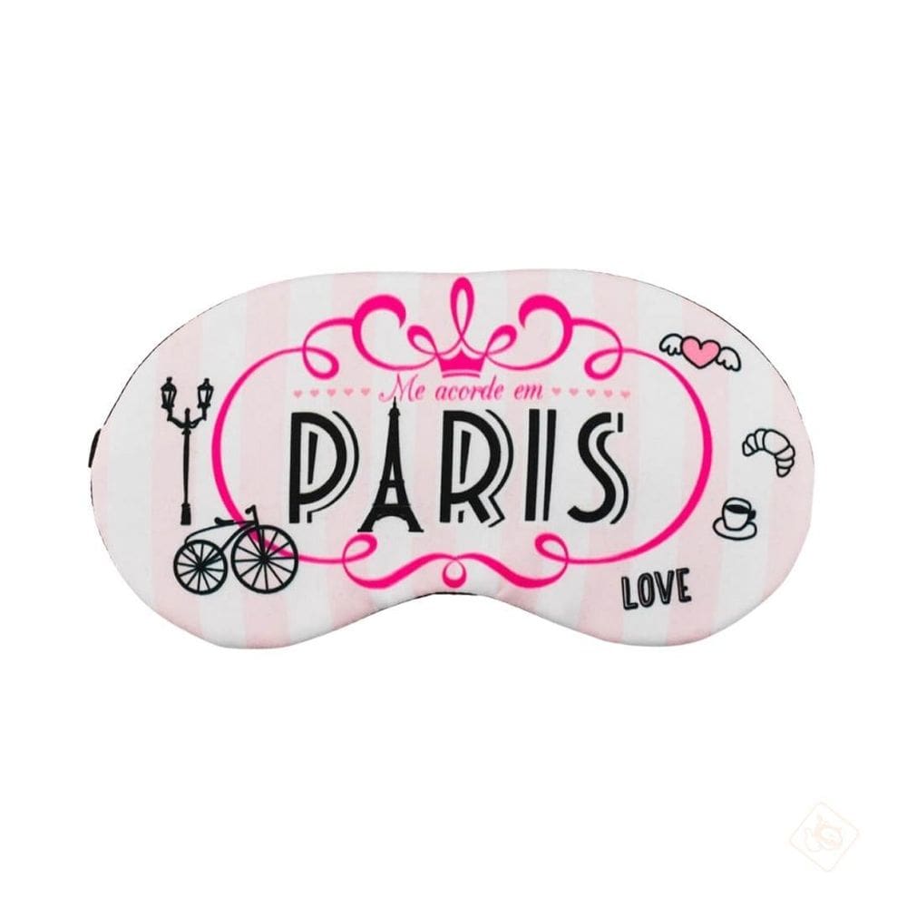 Máscara De Dormir Me Acorde Em Paris Love - Taimes