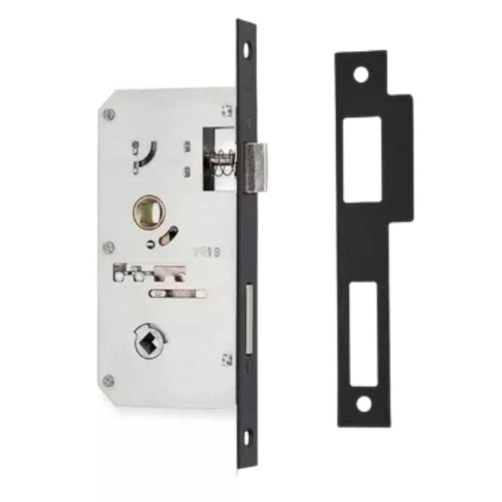 Fechadura Pado Maquina Avulsa Banheiro Concept 40Mm Preta