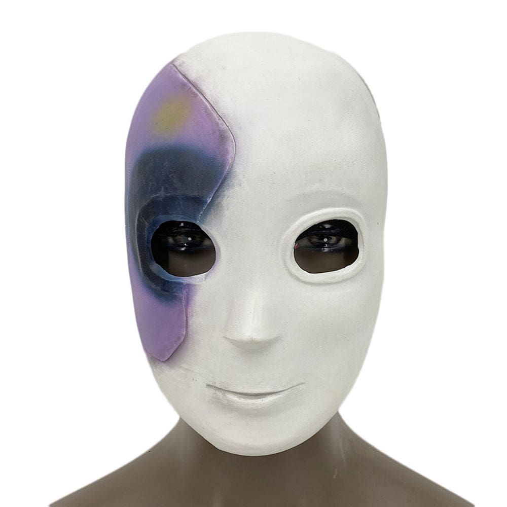 Máscara facial completa Cosplay Sallys Faces Headgear Latex