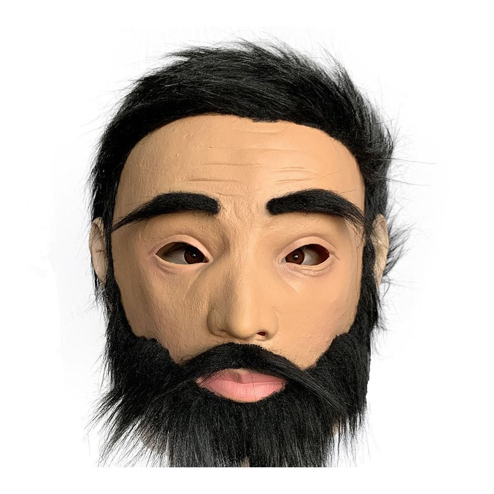 Capacete de simulação de máscara de Halloween para homens 250g