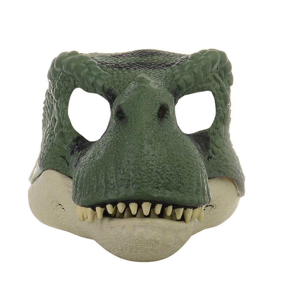 Máscara facial de látex Tyrannosaurus Rex para cosplay de festa