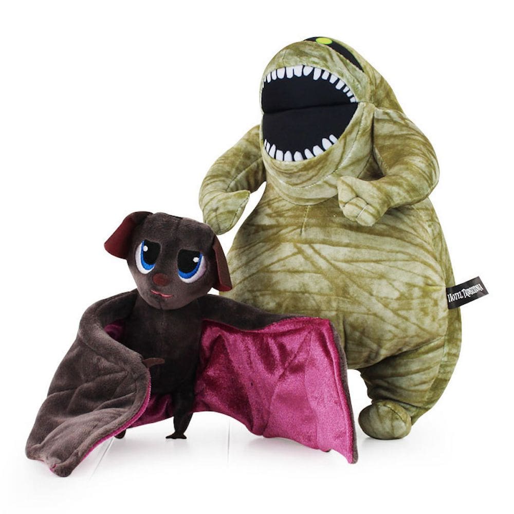 Boneca de brinquedo de pelúcia, 2 peças, Hotel Transylvanias Hostel Scream