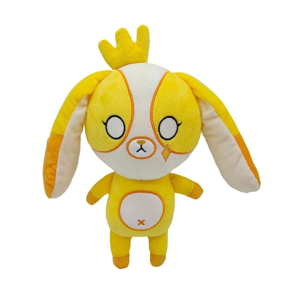 Boneca de pelúcia Cartoon Crown Rabbit 25 cm em algodão e pelúcia
