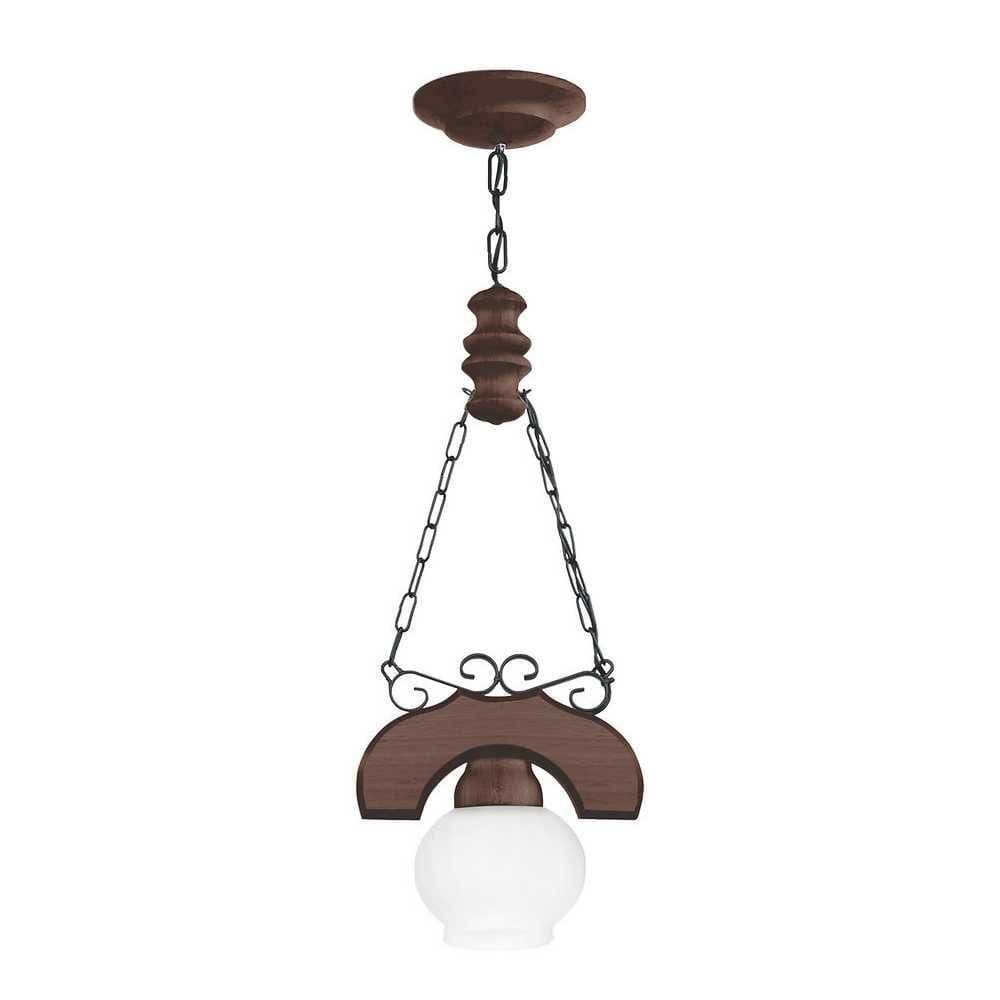 Lustre Canga Envelhecido 1 Lâmpada 401E - Luminárias Müller