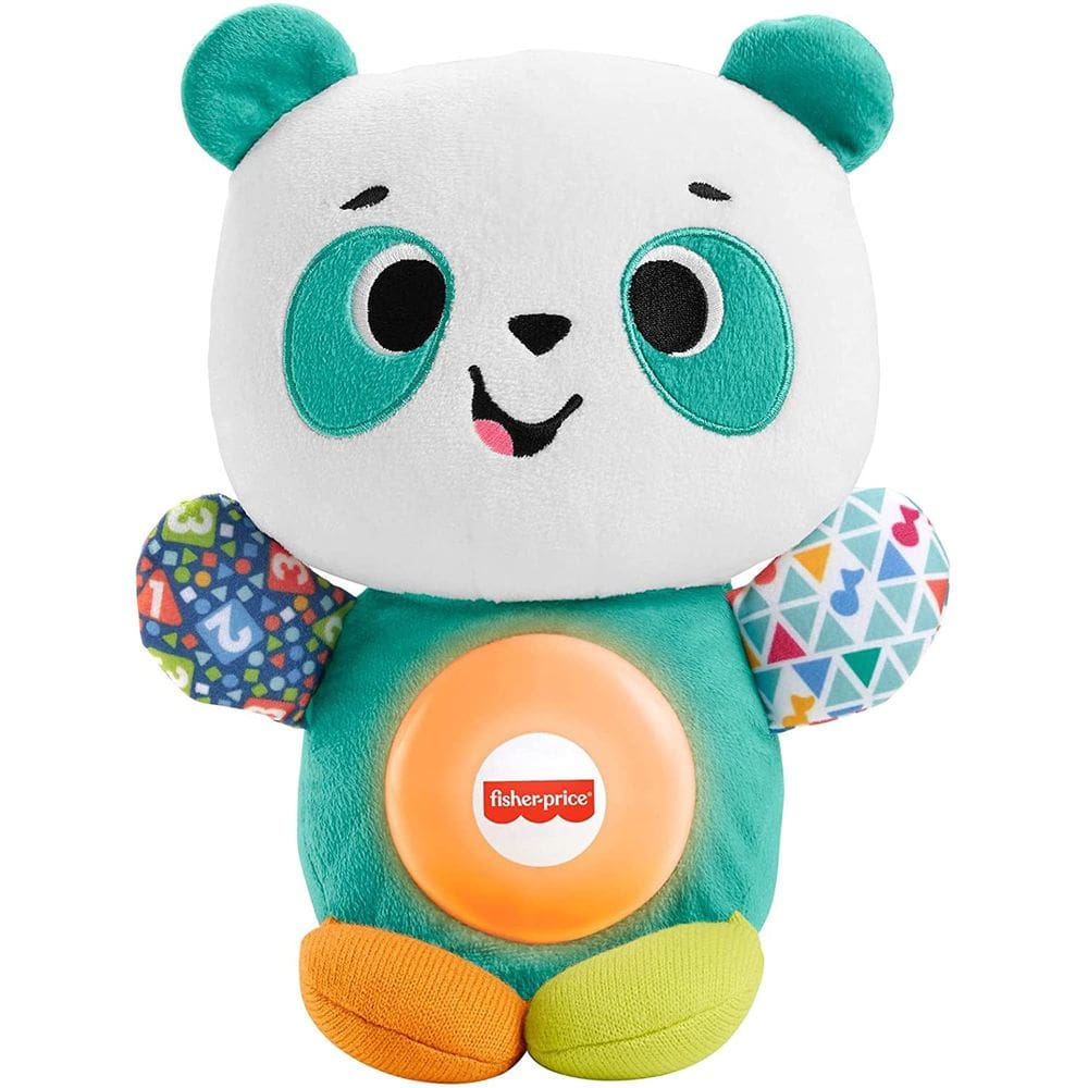 Boneca de brinquedo de pelúcia Luminous Panda Music 28cm