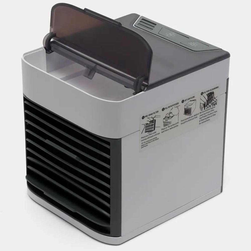 Ar Condicionado Portátil Mini Usb Com Ventilador Para Ambientes Pequenos