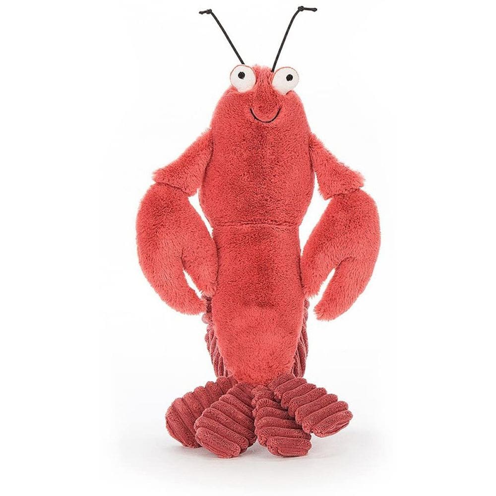 Boneca de pelúcia Crispin Crab 27 cm em algodão e pelúcia