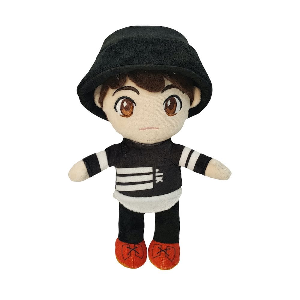 Boneca de brinquedo de pelúcia Jungkooks 28cm Anime para crianças