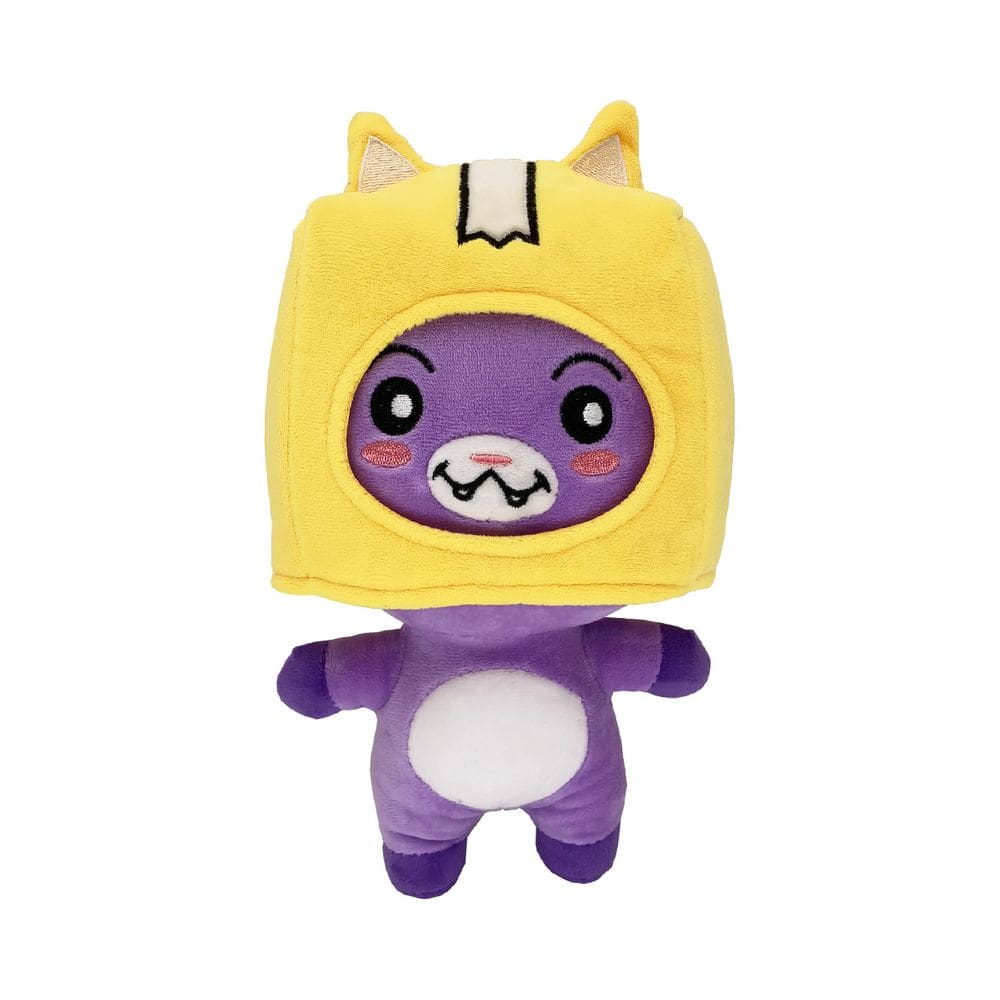 Boneca de brinquedo de pelúcia Lankysboxs Anime Purple 22 cm em roxo