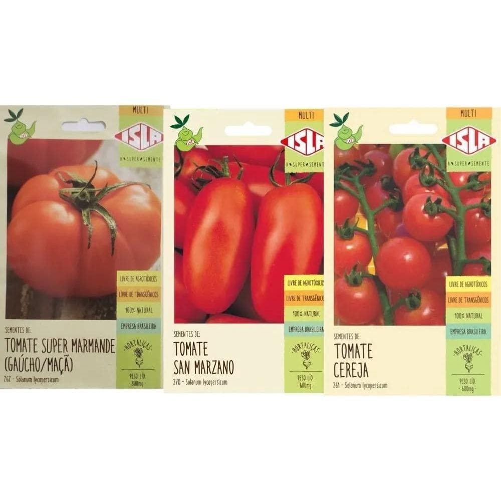 2X Semente De Tomate De Sementes De Hortaliças Isla De Kit