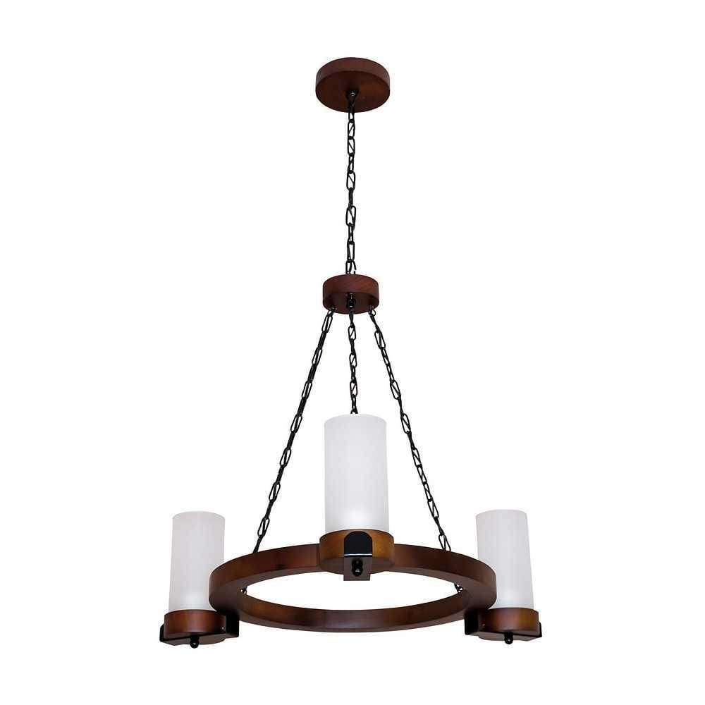 Lustre Country Envelhecido 3 lâmpadas 1103E - Luminárias Müller