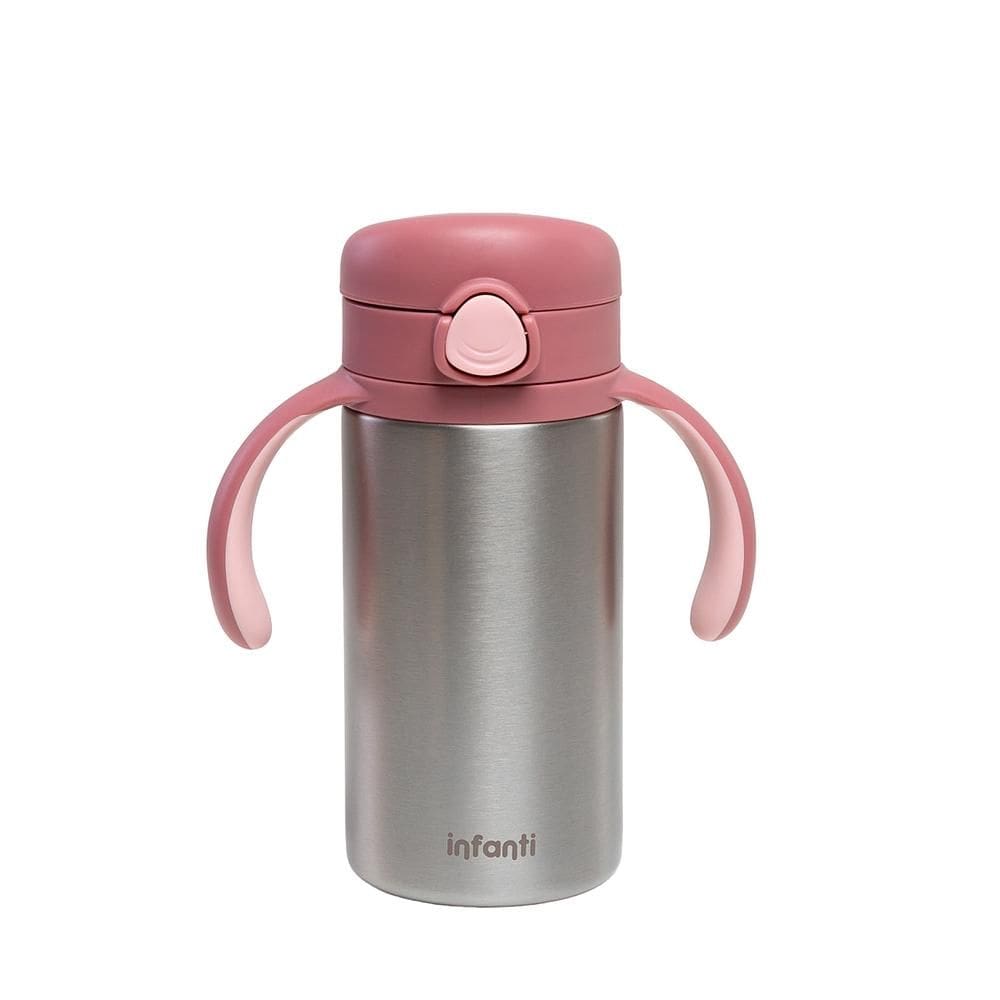 Garrafa Térmica Infantil Ativazamento Brina Infanti Rosa