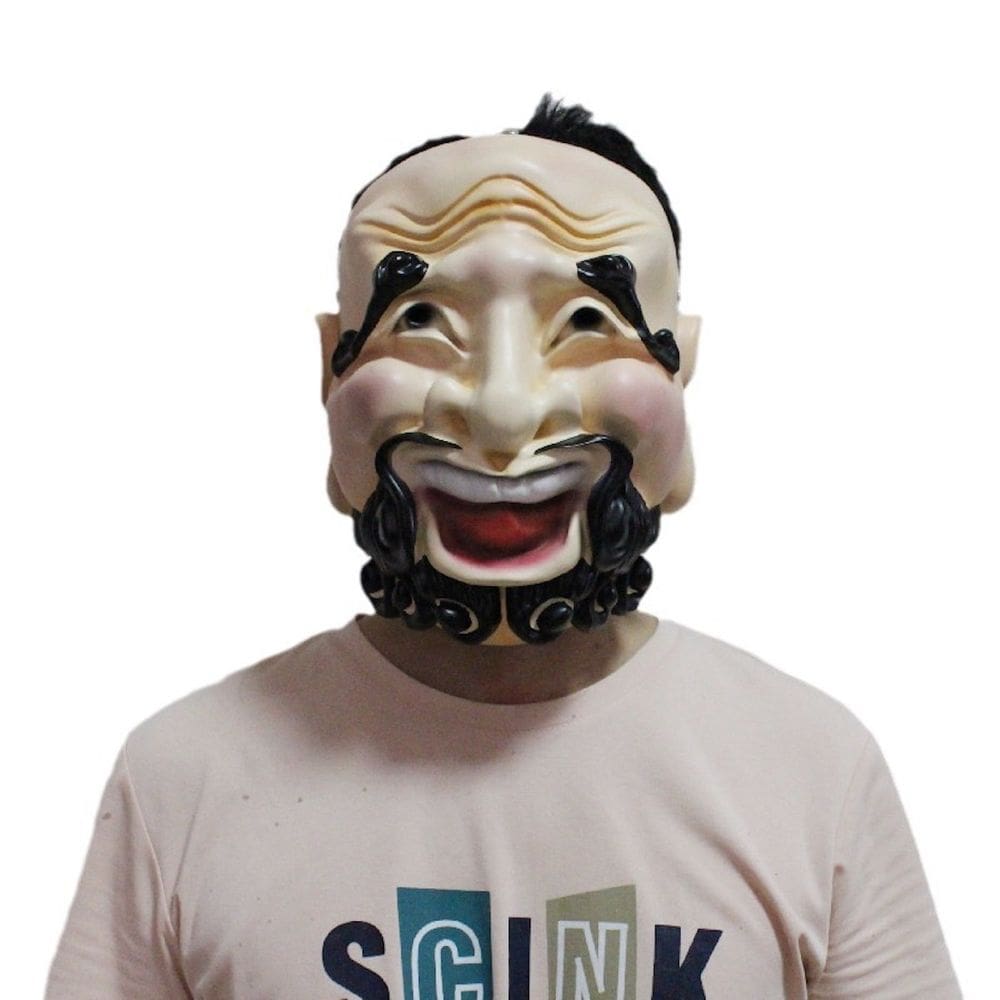 Máscara de cosplay para dezoito Arhats, Halloween, Carnaval, Páscoa