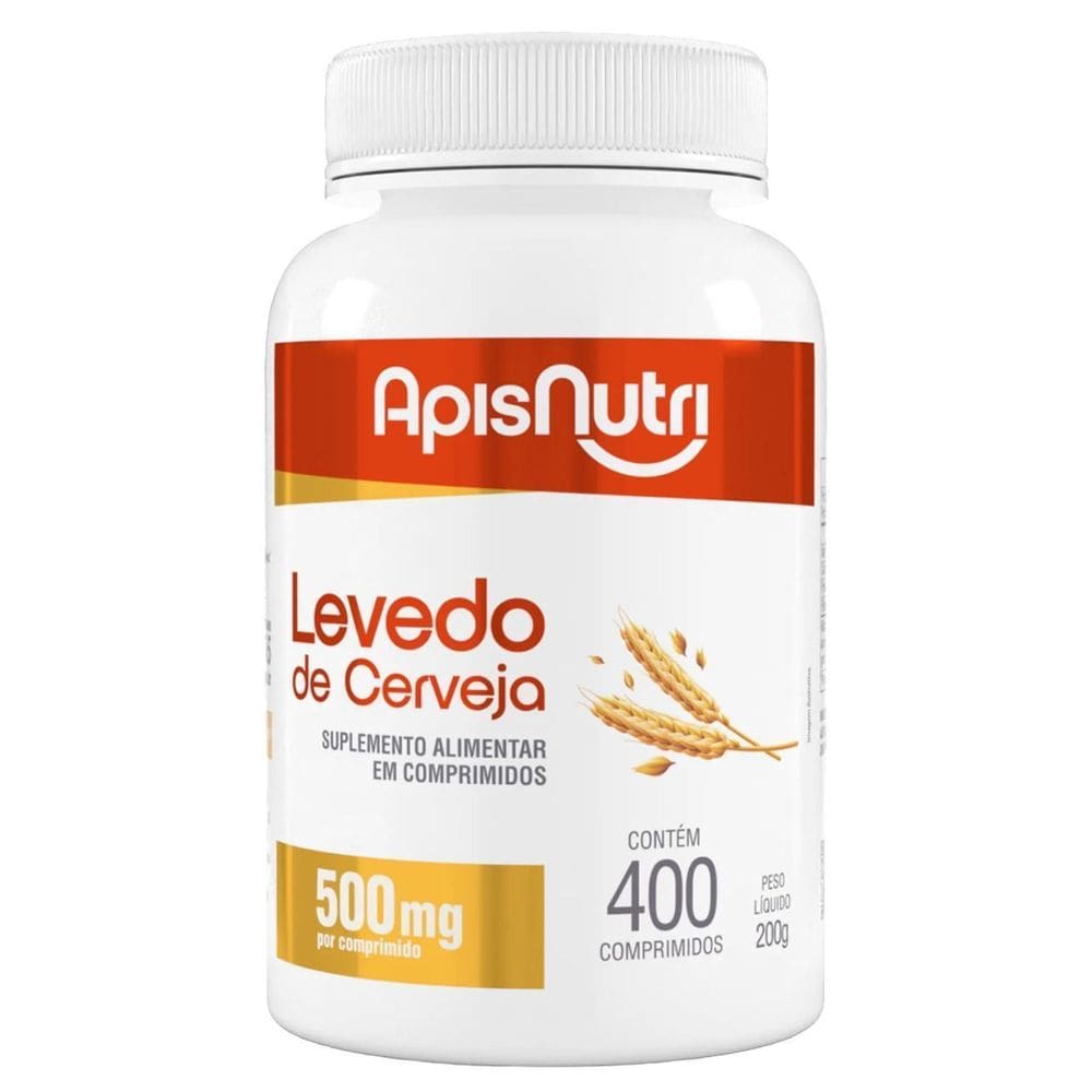 Levedo de Cerveja ApisNutri 400 Comprimidos