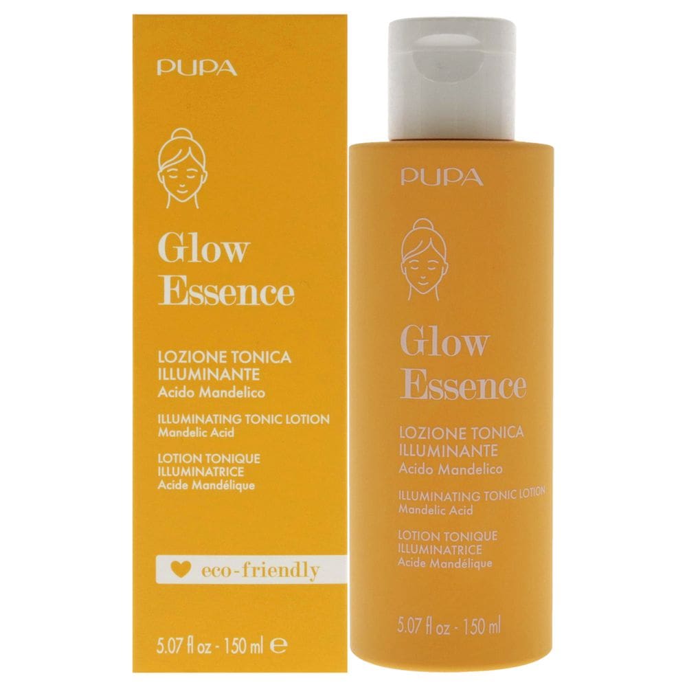 Loção tônica Pupa Glow Essence 150mL com 5% de ácido mandélico
