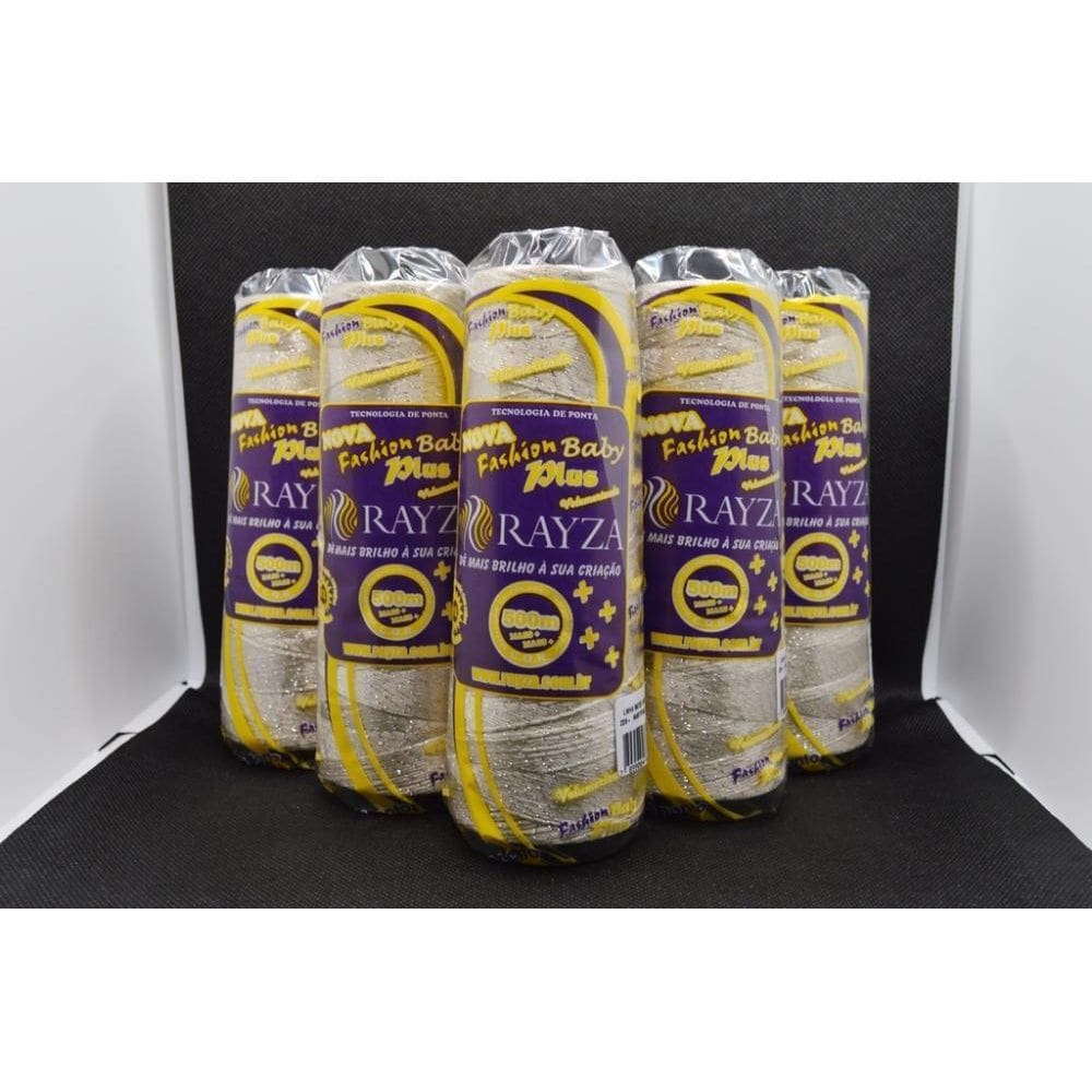 Linha Rayza Fashion Plus Prata Baby Fina Tex 144-Ramy Prata