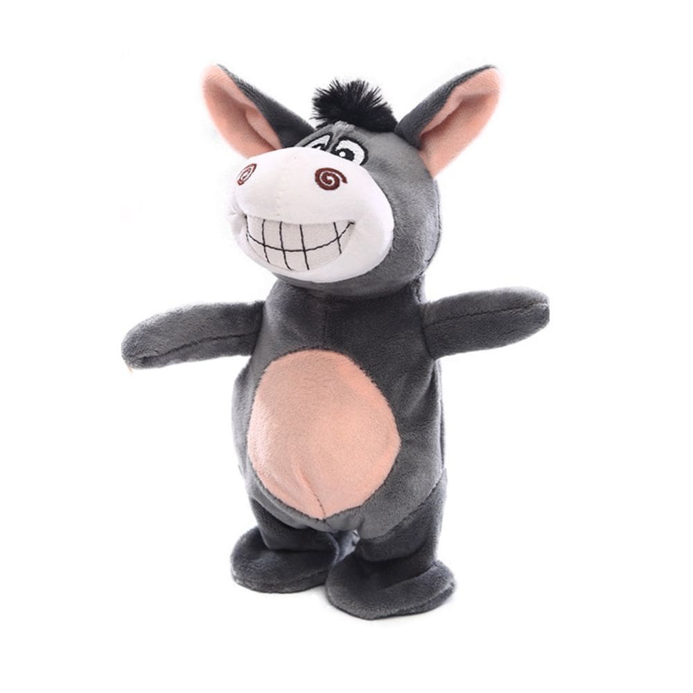 Boneca de brinquedo de pelúcia Ane Parlante Speaking Donkey Cartoon Pink