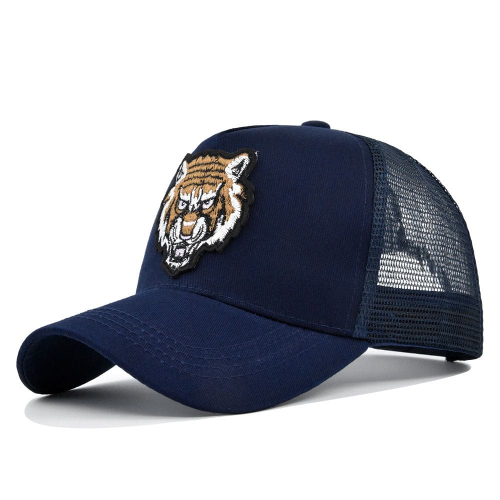 Boné de beisebol Tigers Anime para crianças ajustável 56-58cm