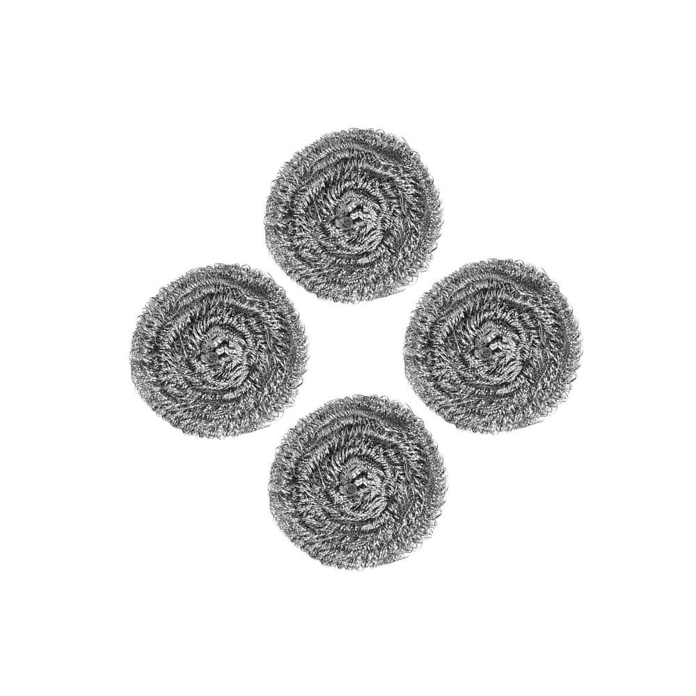 Bucha Aco Esponja kit 4 Lava Loucas Abrasivo Limpeza Cozinha Panela Prato Nao Enferruja