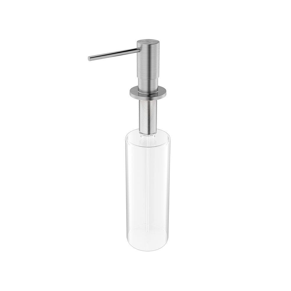 Dosador de Sabão Docol 90021184133 Inox Escovado com Recipiente Plástico