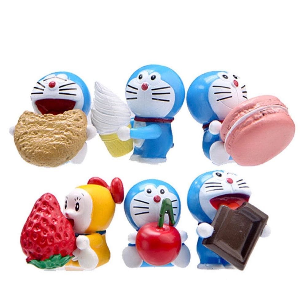 Coleção de figuras Doraemons, 8 peças, 3-4 cm, PVC Age 8+, comemorativa