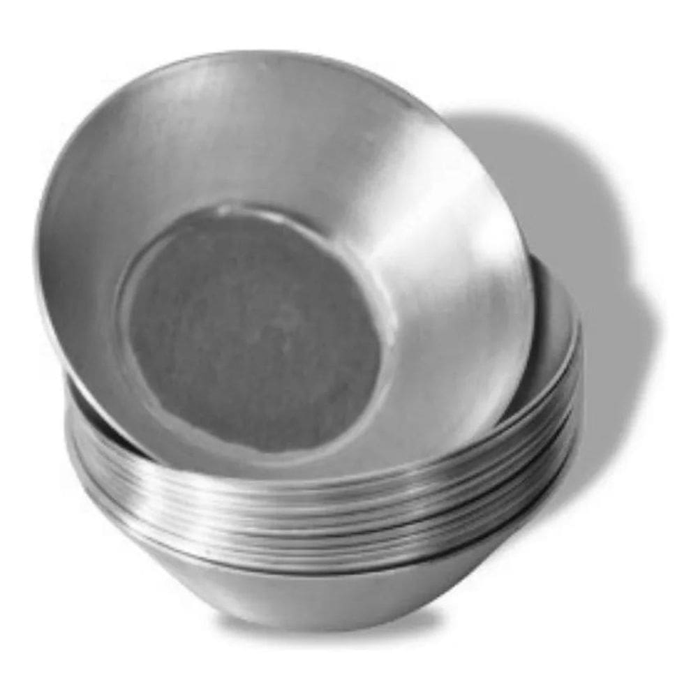 2X Forma De Empada N4 Em Alumínio