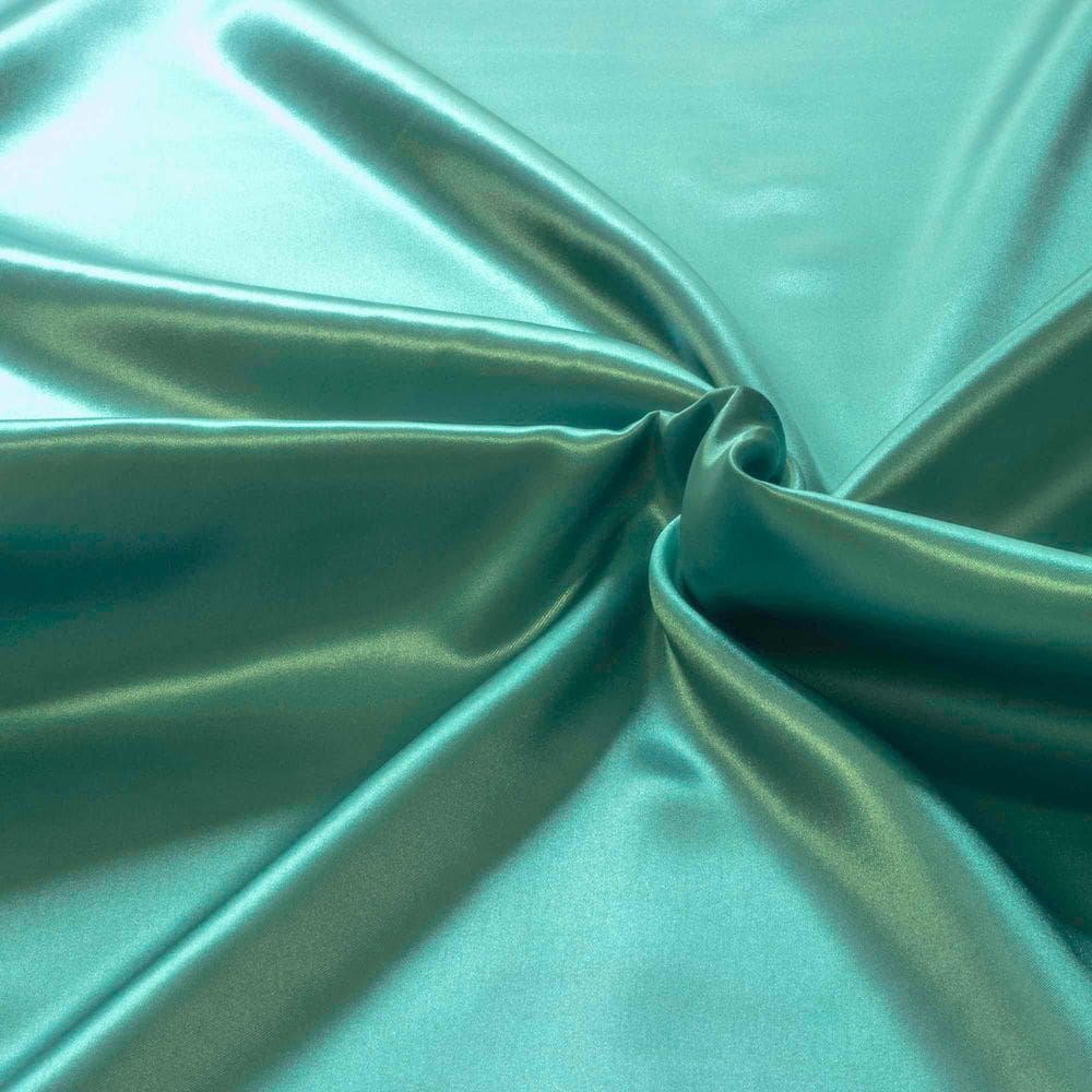 Tecido Cetim De Seda Charmeuse - Cores Lisas - Rolo 5 Metros