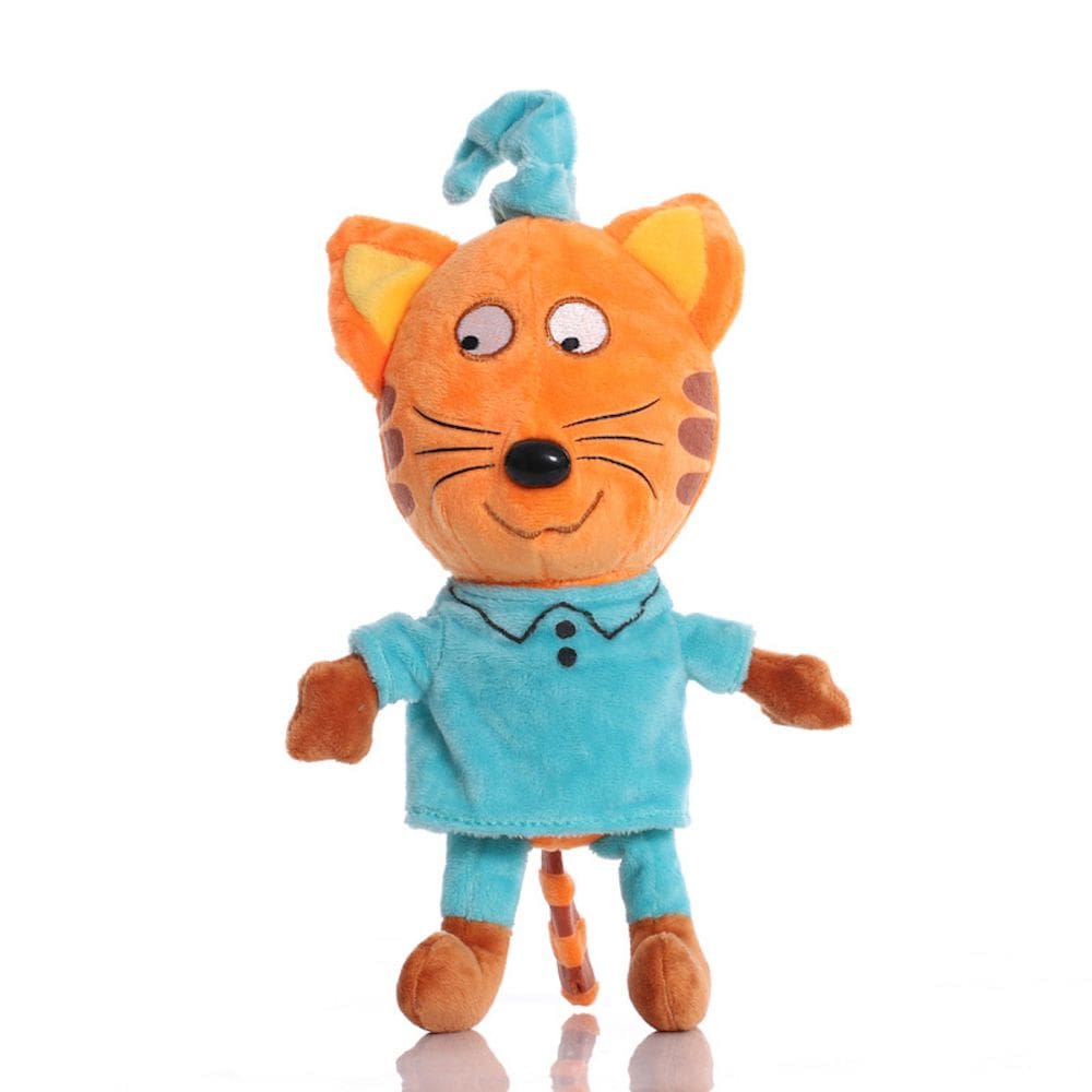 Boneca de brinquedo de pelúcia Calicos Cat Blue 20 cm em algodão e pelúcia