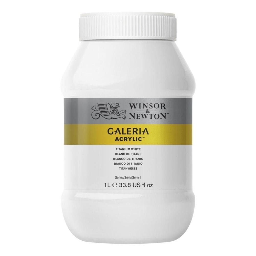 Tinta Acrilica Galeria W&N 644 Titanium White 1 Litro