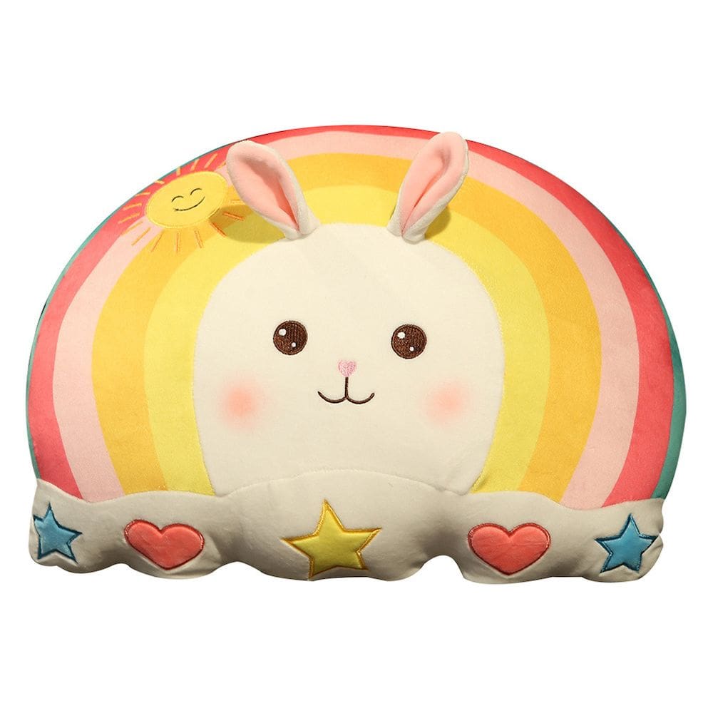 Brinquedo de pelúcia Rainbow Rabbit Bolster 45 cm