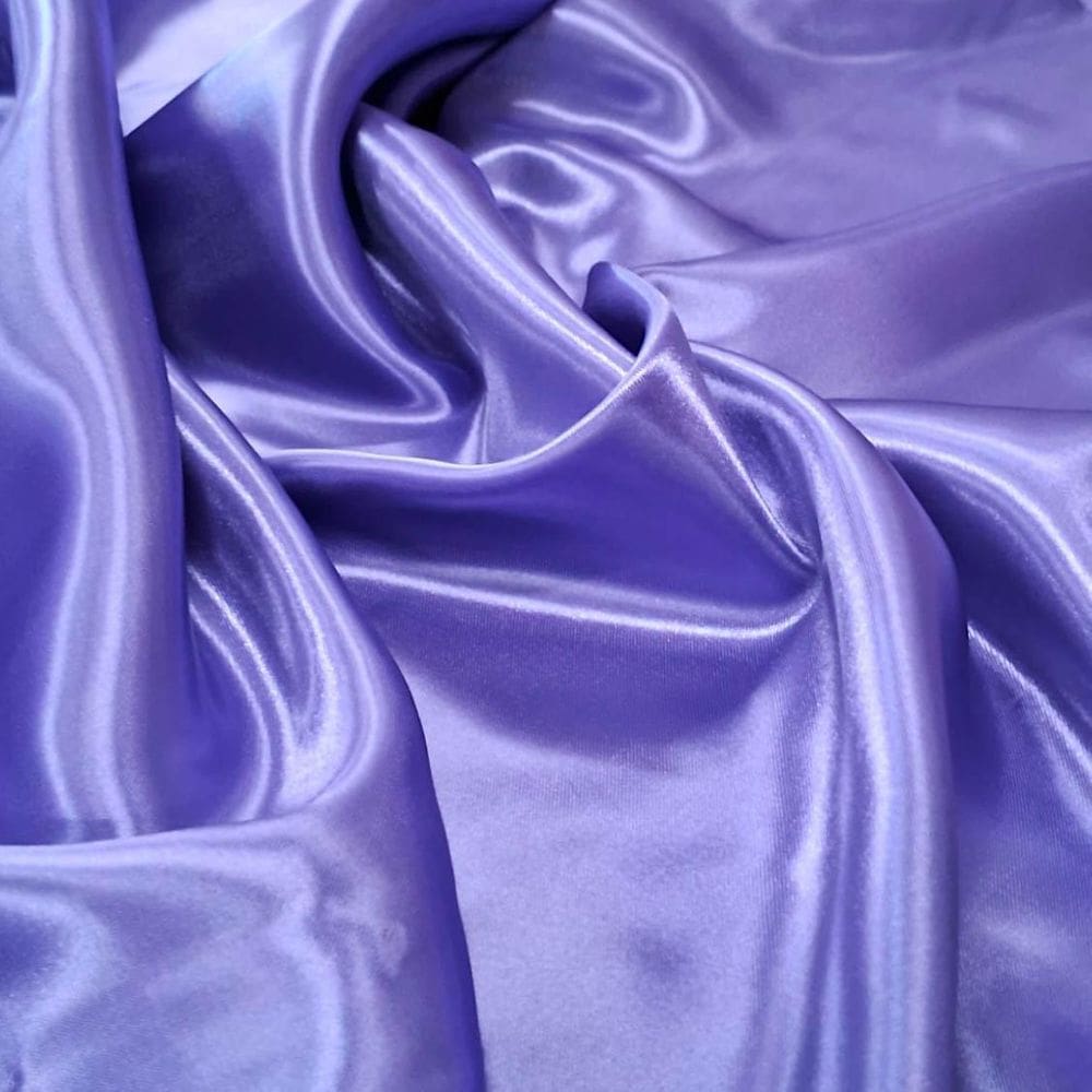 2 Metros Tecido Cetim De Seda Charmeuse 100% Poliester Cores