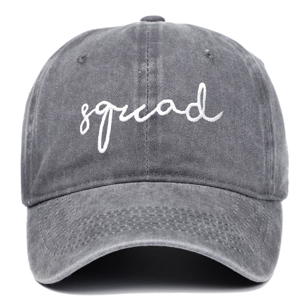 Boné de beisebol Squads Anime Snapback Hat Denim 56-58cm