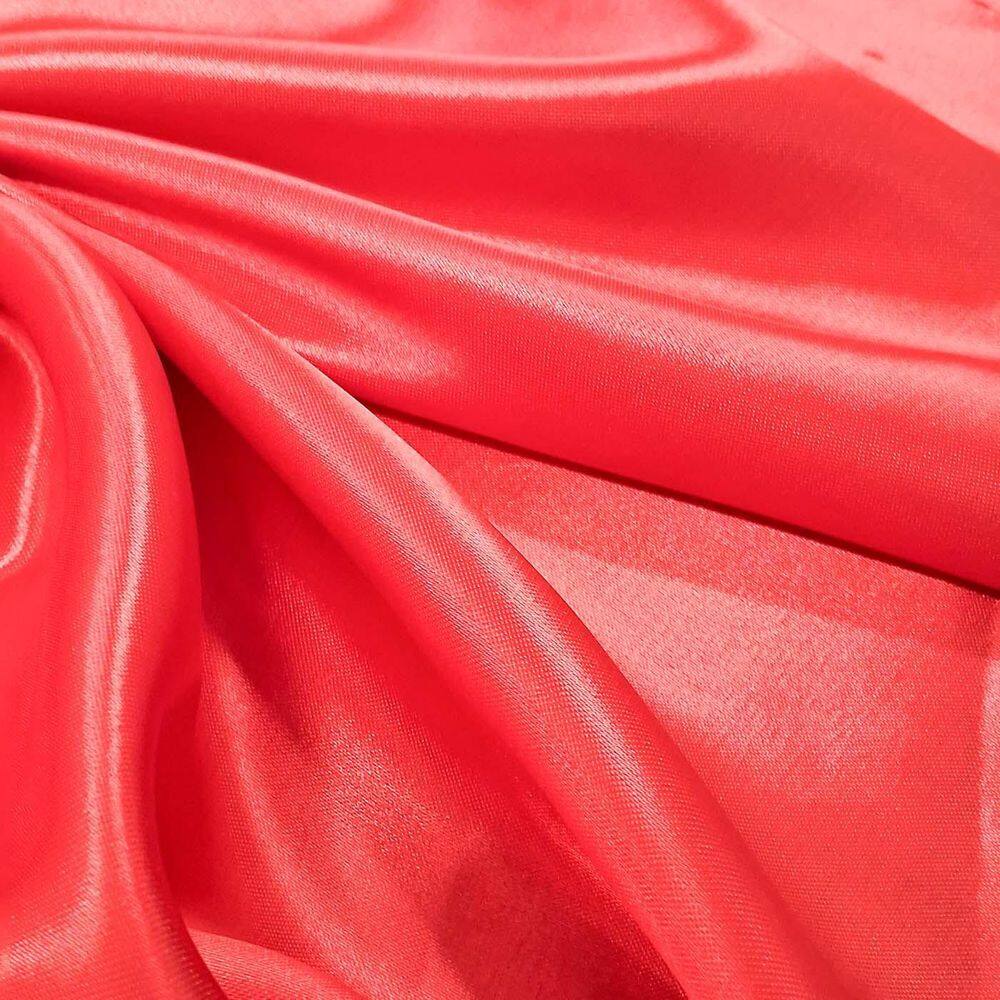 Tecido Cetim De Seda Charmeuse - Cores Lisas - Rolo 5 Metros