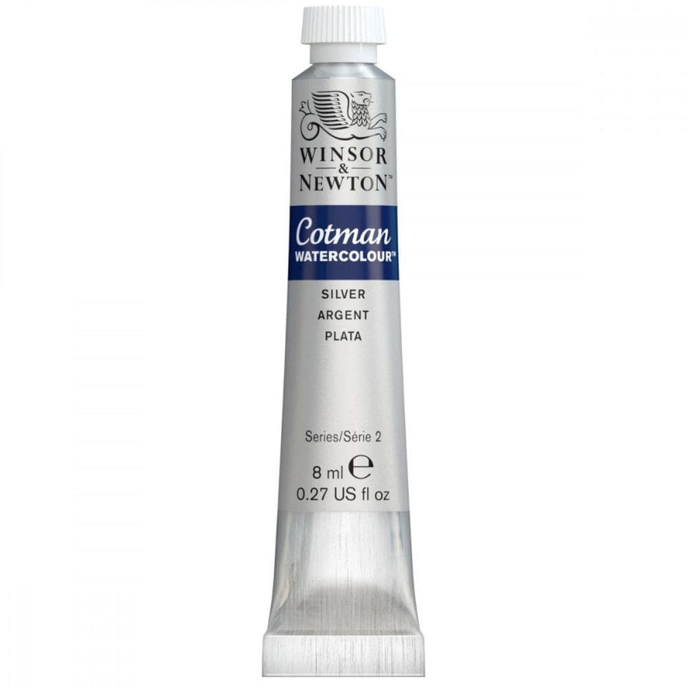 Aquarela Cotman W&N Tubo Metalica 617 Silver 8Ml