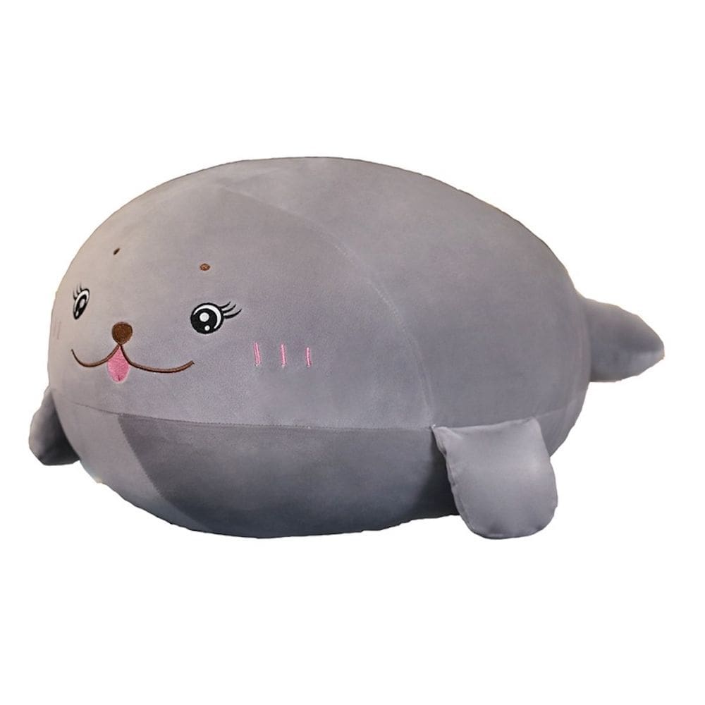 Boneca de brinquedo de pelúcia Grey Sea Lion 40cm para crianças