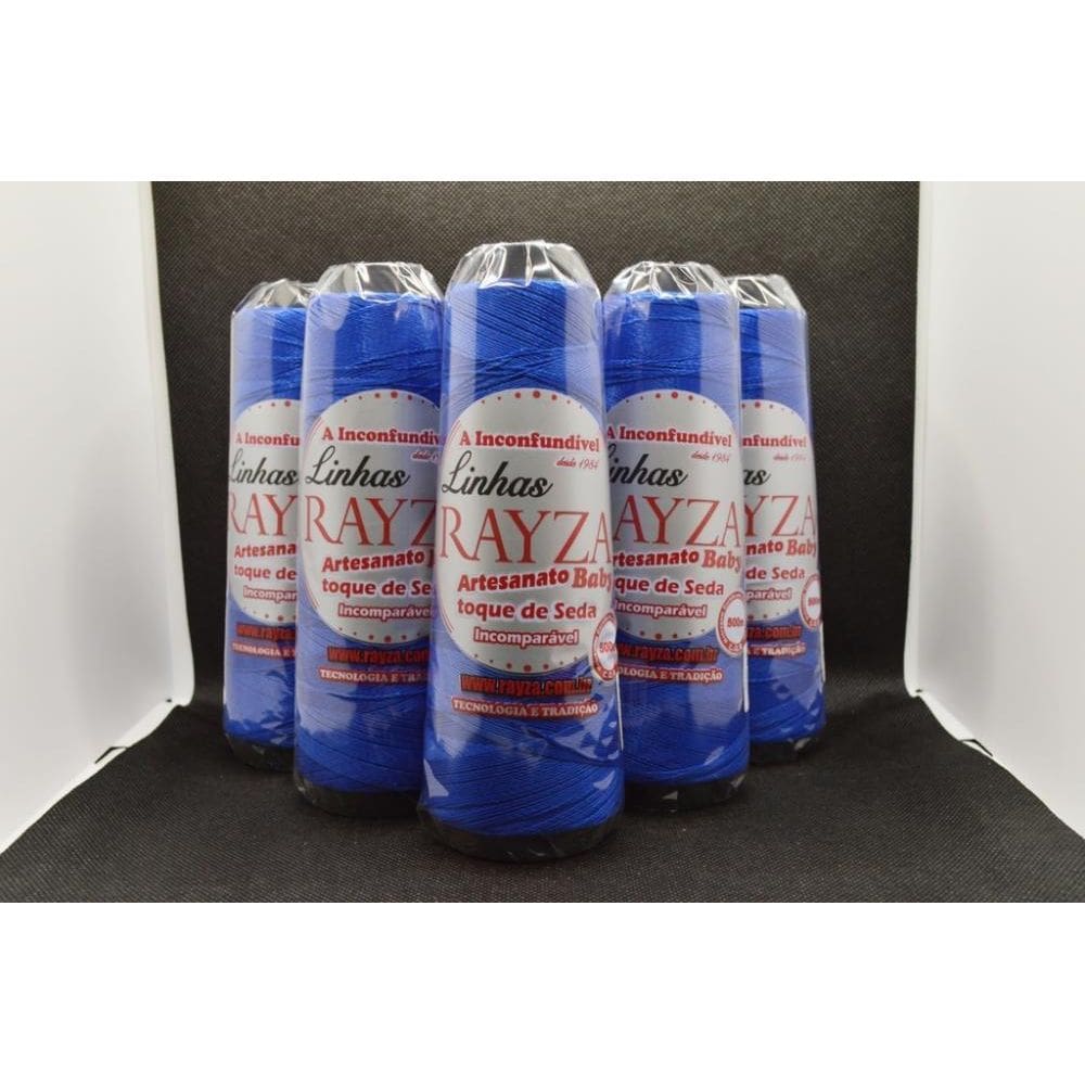 Linha Rayza Artesanato Baby Fina Tex 144 Azul Turquesa