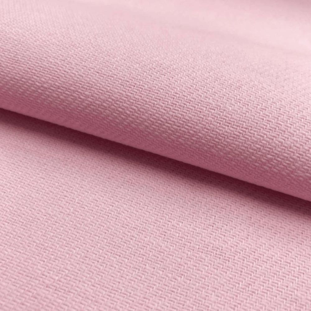 Tecido Cueiro No Metro Flanelado Rosa Bebê Pintura Bordado