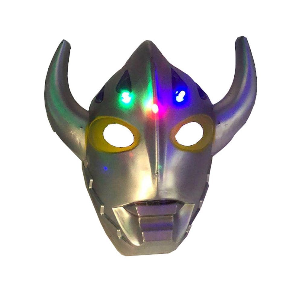 Máscara Ultramans Taro Plastic Luminous Kids Cosplay